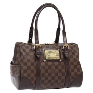 LOUIS VUITTON Damier Ebene Berkeley Hand Bag N52000